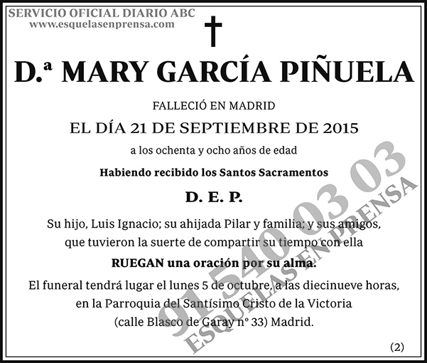 Mary García Piñuela
